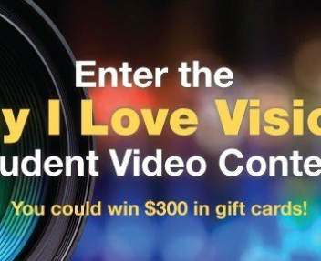 Banner announcing 2016 Why I Love Visions Video Contest