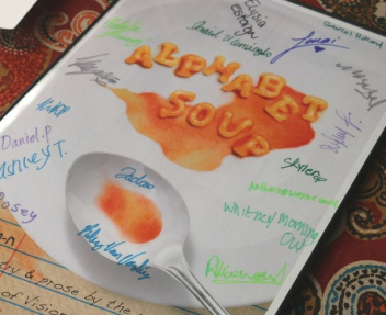 Image of three books published by Visions Students