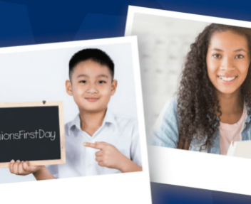 First Day of School Pics of Students