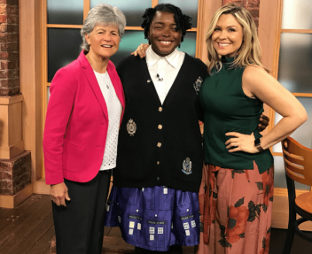 Jodi Graf and Shani on Good Day Sacramento
