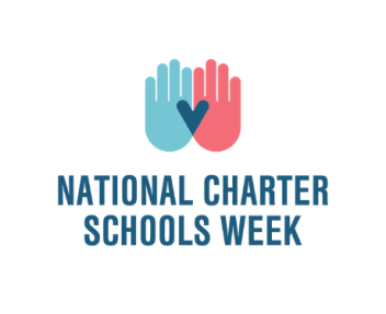 Two hands creating a heart, National Charter Schools Week