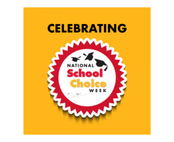 National School Choice Week celebration badge