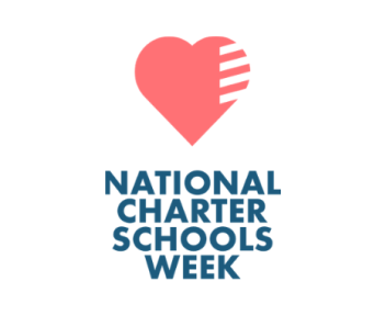 National Charter Schools Week logo with heart